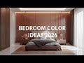 Bedroom Background Color Paint Designs 2026 | Modern, Luxury &amp; Trendy Wall Colors