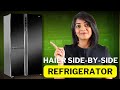 Haier sidebyside convertible refrigerator  collaboration  628l 3 door smart fridge demo