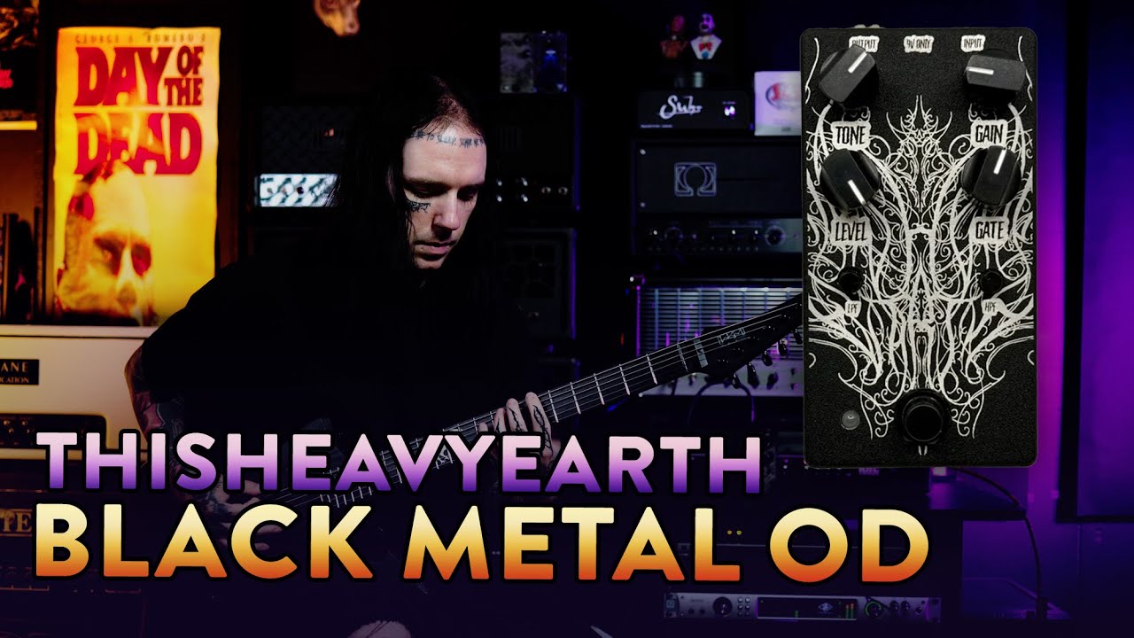 THIS HEAVY EATH - BLACK METAL LOGO OVERDRIVE - LOW TUNED DEMO!