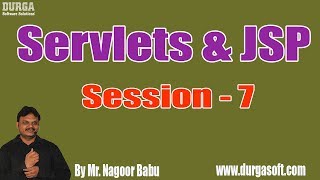 Celebrity Servlets & JSP Online Tutorials || Session - 7 || by Mr. Nagoor Babu On 26-07-2019 @ 4:30PM Net Worth