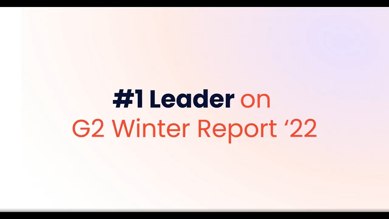 Insider  - #1 Leader Everywhere on the G2 Winter‘22 Report with up to 4X Faster Time to Value (TTV)