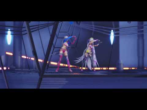 【Fate/MMD】水着武蔵さん＆BBペレさんで「GLIDE」