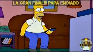 La Gran Final los simpsons 'Boca vs River' 🏆  (Papá enojado, versión Argento)