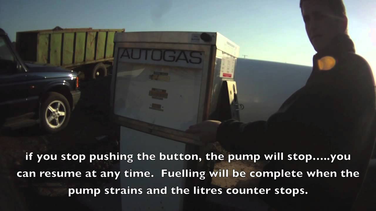 How to refuel with LPG