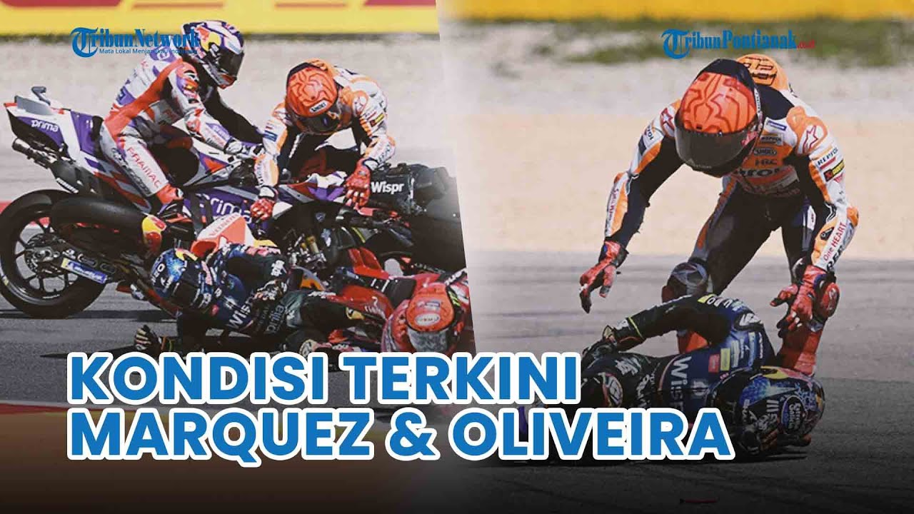 Marc Marquez 'Diserang' Penonton Usai Tabrak Pebalap Tuan Rumah MotoGP ...