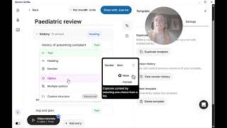 Accurx Scribe: How to build a new template from Scratch