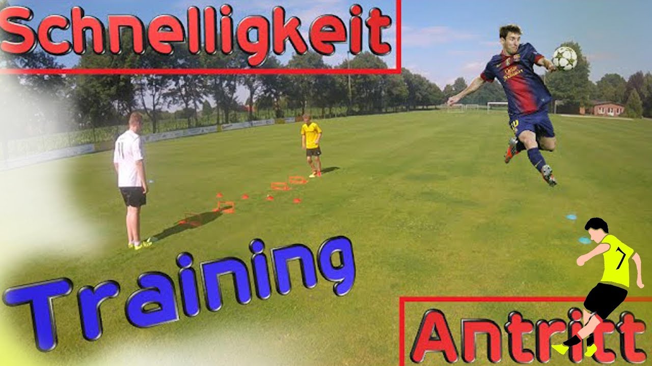 Antritt & Schnelligkeit Training | Fußball Training | Training Tutorial | SportplatzHD