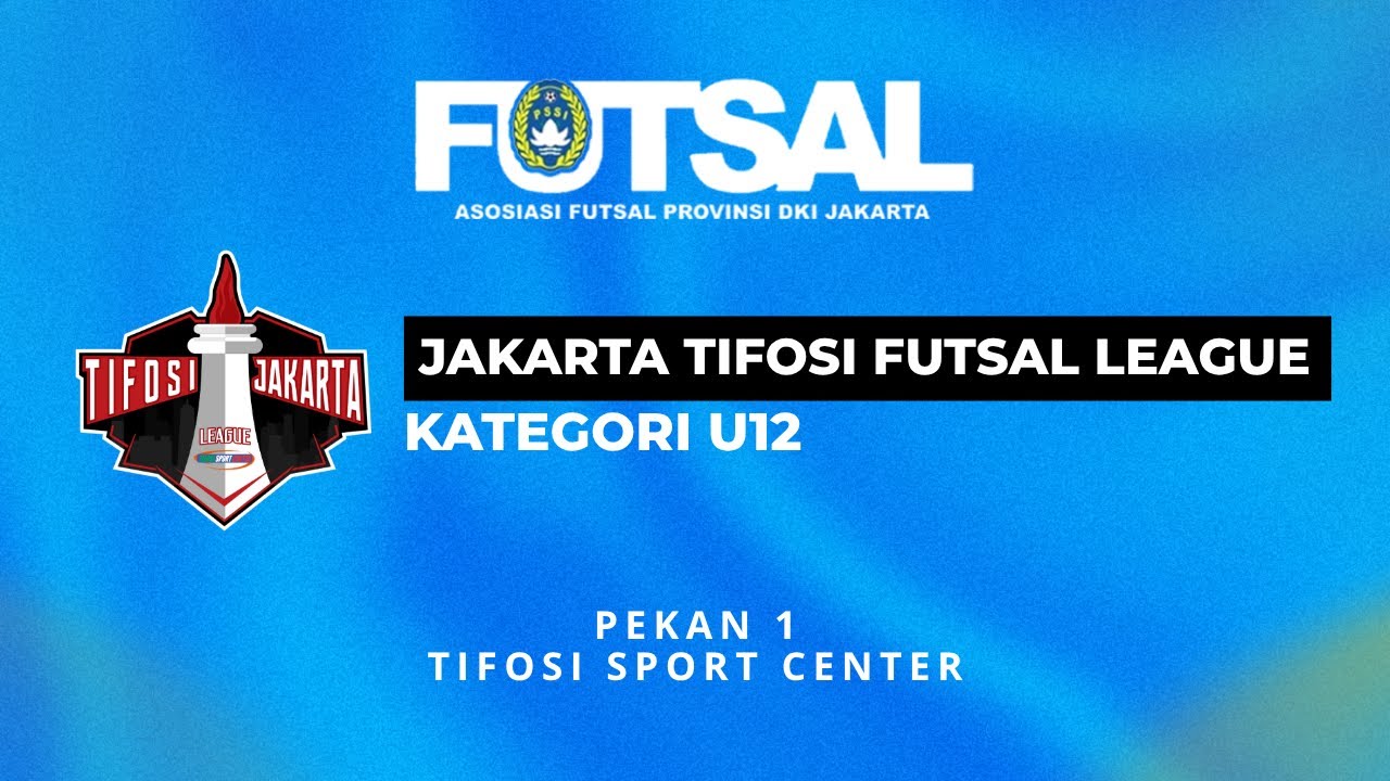 JAKARTA TIFOSI FUTSAL LEAGUE | GRUP A| U-12 | NEWCHAMP VS ZGHAGO FA