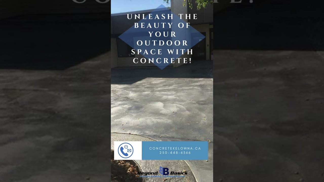 Unleash the Beauty of Your Outdoor Space with Concrete!  Unleash the beauty of your o...