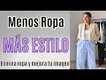 DETOX de ARMARIO - Ejercicio CLAVE para vestir mejor y NO ACUMULAR! Menos Ropa Más Estilo