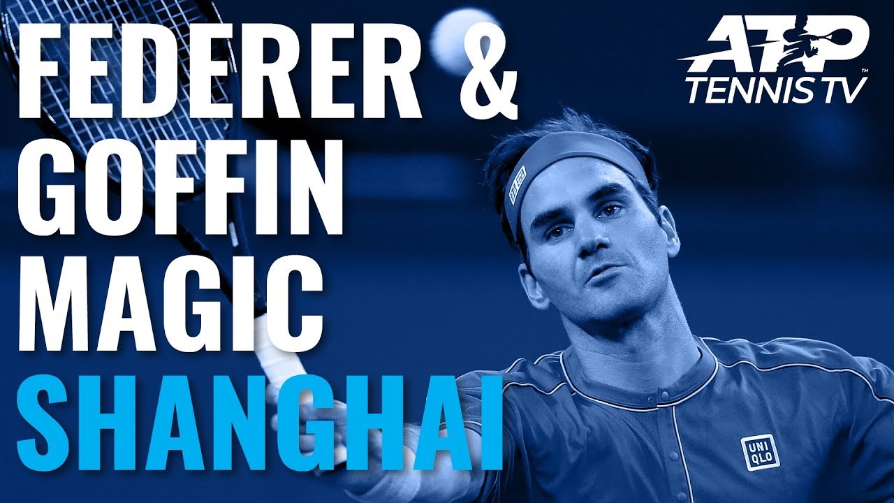 official secrets Roger Federer & David Goffin Magic ✨ | Shanghai 2019