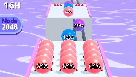 Ball Run 2048 All Levels Gameplay ( Android iOS) Level 172