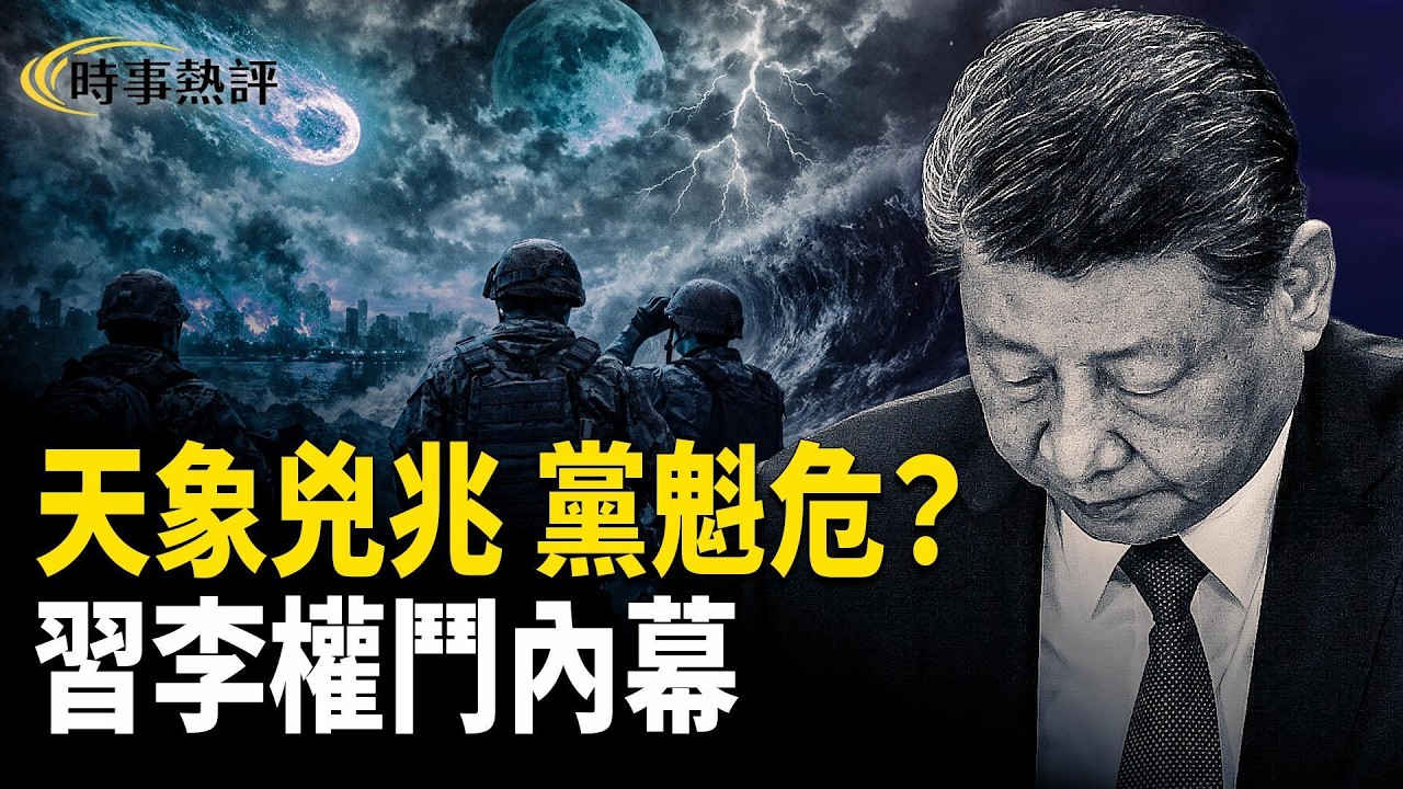 “月犯心宿二”天象預示內亂、臣下叛變、旱災、習近平出事？習李衝突源於習強推書面述職，暴露習心虛。高層權鬥持續，天意恐難違。【時事熱評】