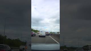 Just near miss crash and actual crash in same real time moment
