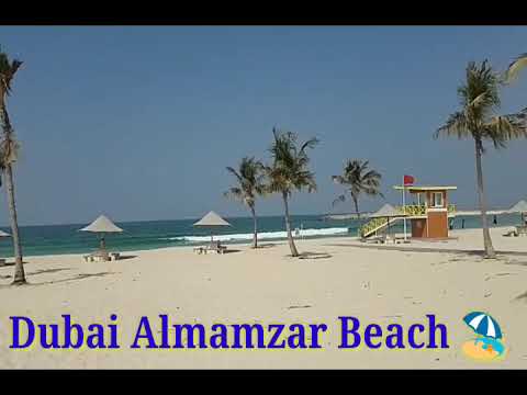Dubai Beach | Almamzar park beach