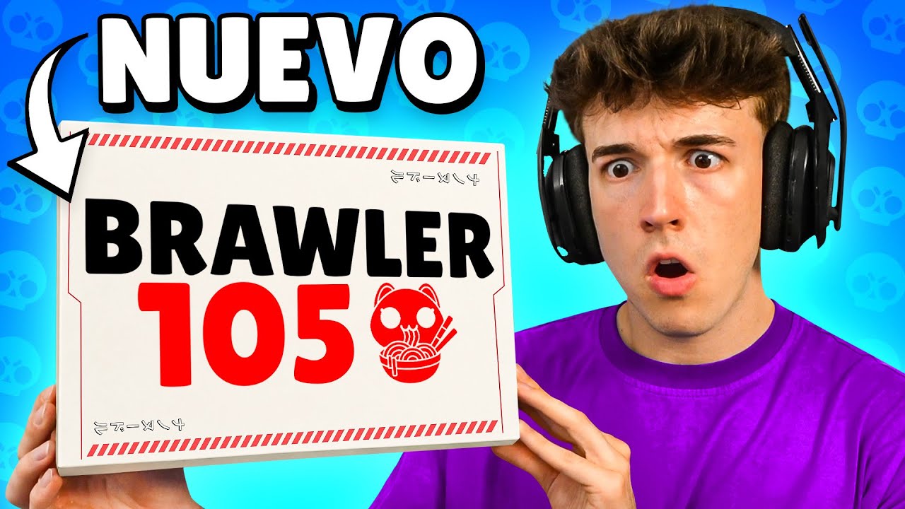 BRAWL STARS ME ENVIA una CAJA MISTERIOSA del NUEVO BRAWLER 105