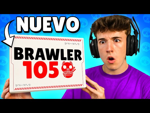BRAWL STARS ME ENVIA una CAJA MISTERIOSA del NUEVO BRAWLER 105