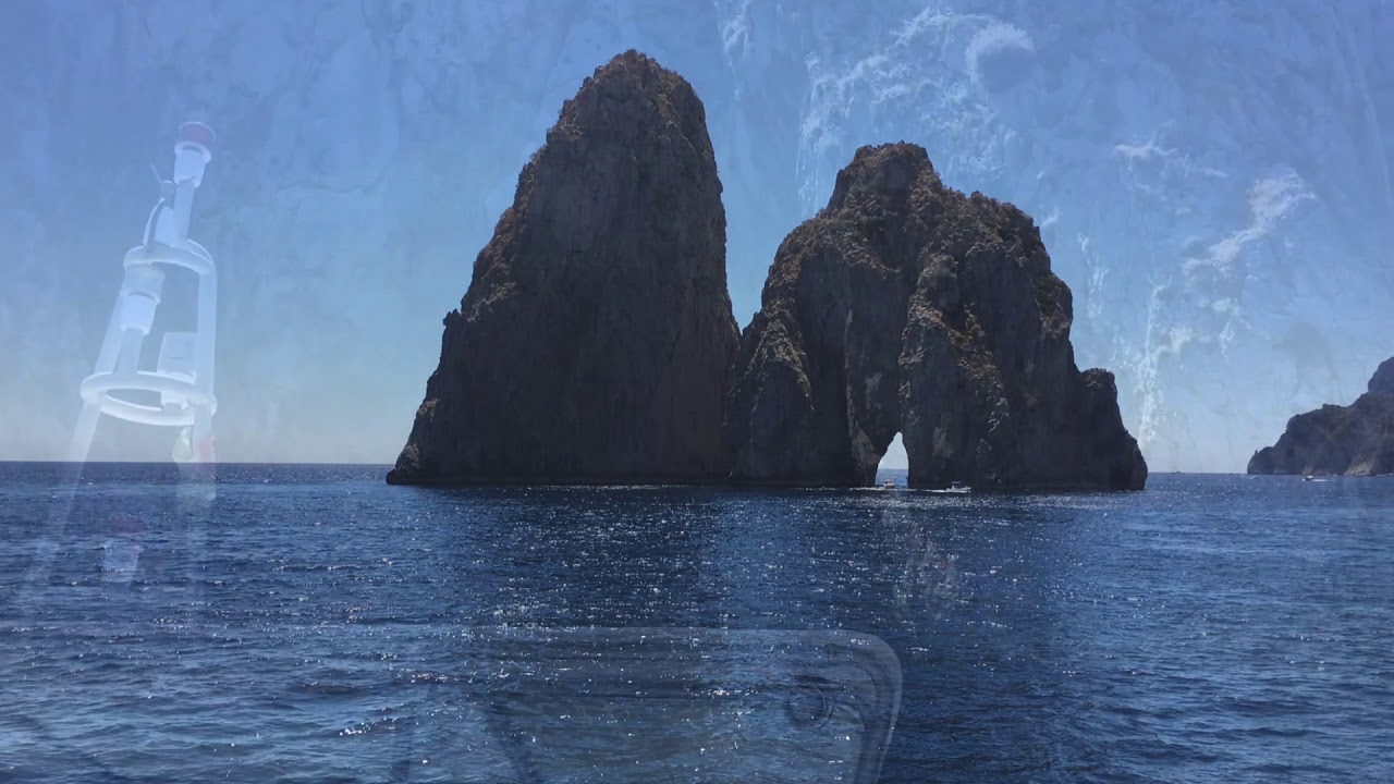 Italy, Anacapri, Lovers' Arch, Boat Ride around Isle of Capri,