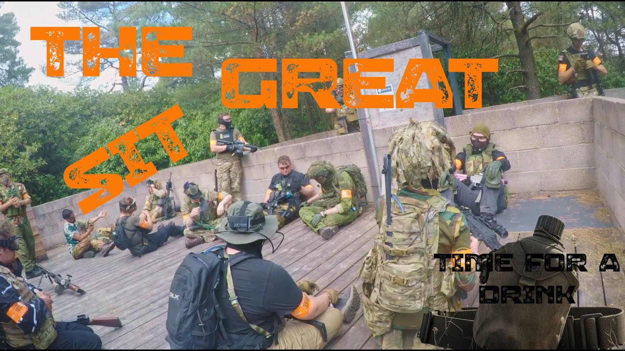The Great Sit [ Extra footage ] from the National Airsoft Festival 2025 [ NAF25 ]