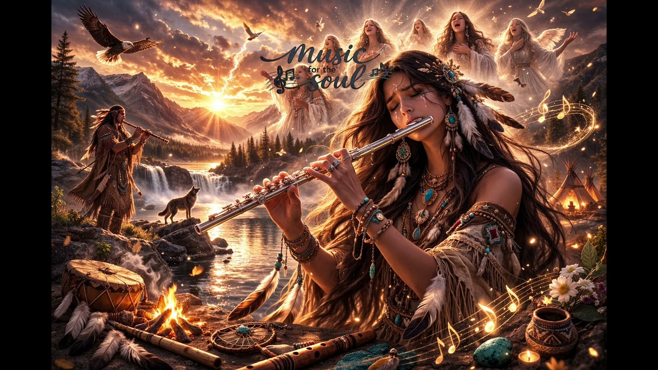When the Flute Cries – Emotional Native American Music