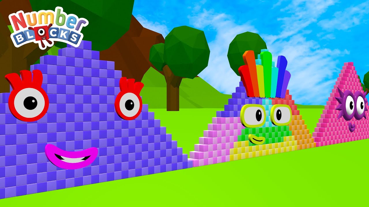 New Numberblocks Song Puzzle 600 - 700 - 800 - Learn to Count Big Numbers!