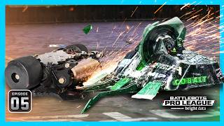 THE PRESSURE IS ON THESE BOTS | BATTLEBOTS PRO LEAGUE EPISODE 5 | POWERED BY BRIGHT DATA