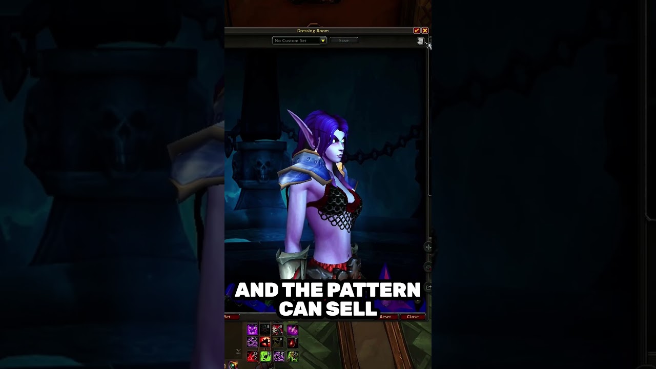 Did You Know? This Rare Crafting Pattern can be found in Azshara #worldofwarcraft #gaming #shorts