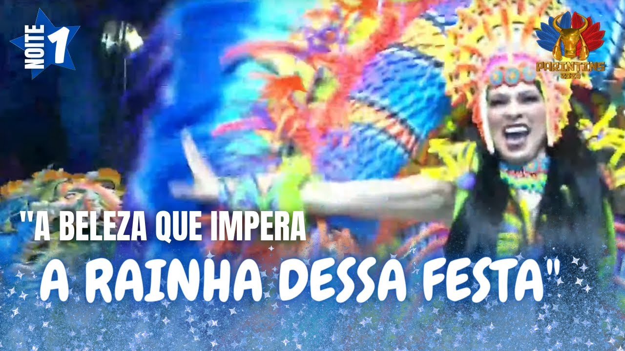 CLEISE SIMAS ENERGIZA A GALERA AZUL E BRANCA | PARINTINS 2023