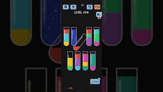 water color sort level 248 walkthrough solutions iOS
