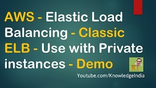 aws elastic load balancing classic elb use with private instances demo