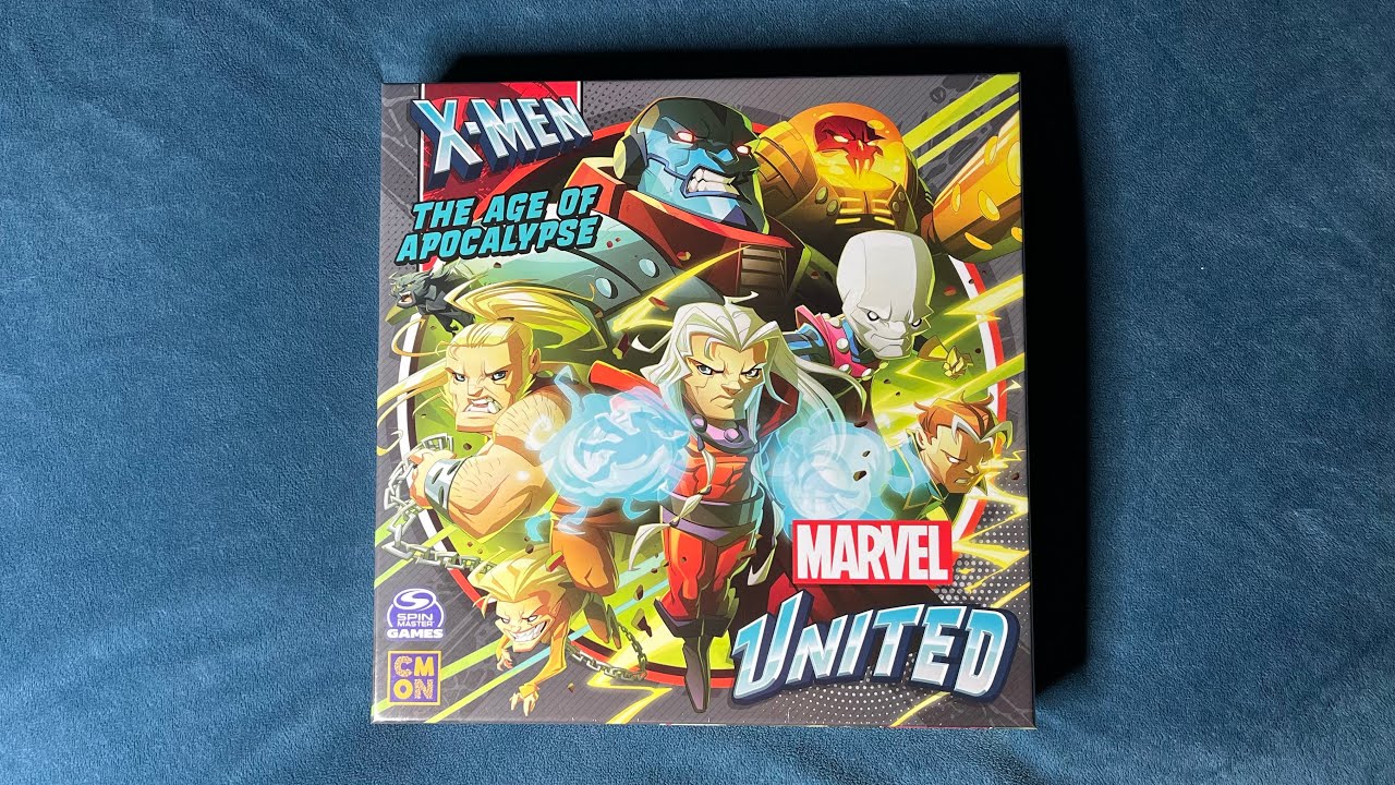 📦 Unboxing | Marvel United X-Men: The Age of Apocalypse (Expansion) [Kickstarter Exclusive]
