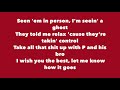 Drake - Behind Barz (lyrics)