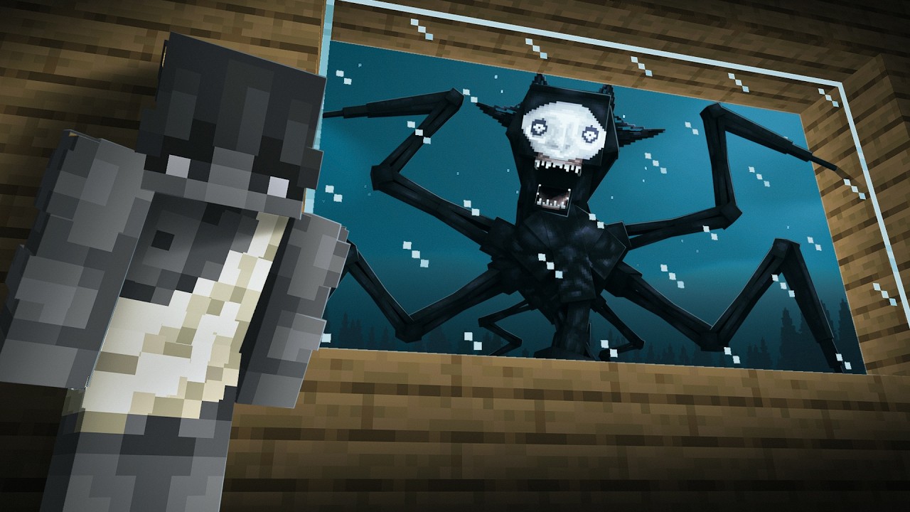 Surviving Minecraft's Most DISTURBING Mod.. The Growling Man
