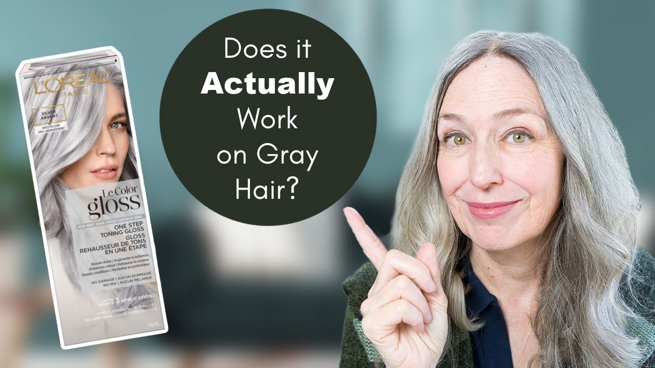 I Tried a Viral Gray Hair Gloss and *THIS* Happened