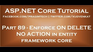 Enforce ON DELETE NO ACTION in entity framework core