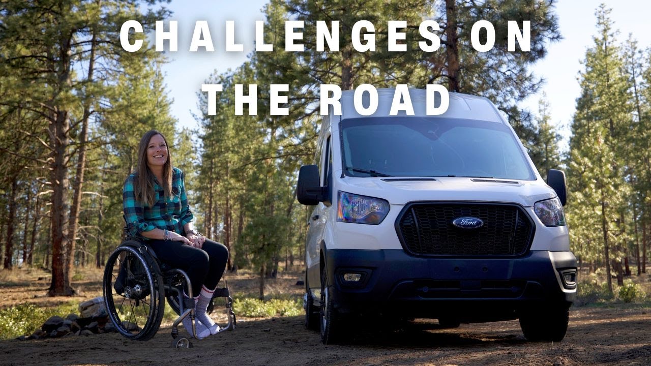 Жизнь в фургоне с инвалидной коляской не всегда легка