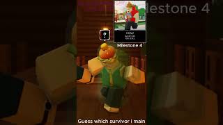 Guess, Which Survivor i main | #forsaken #roblox #edit #jumpstyle #dance