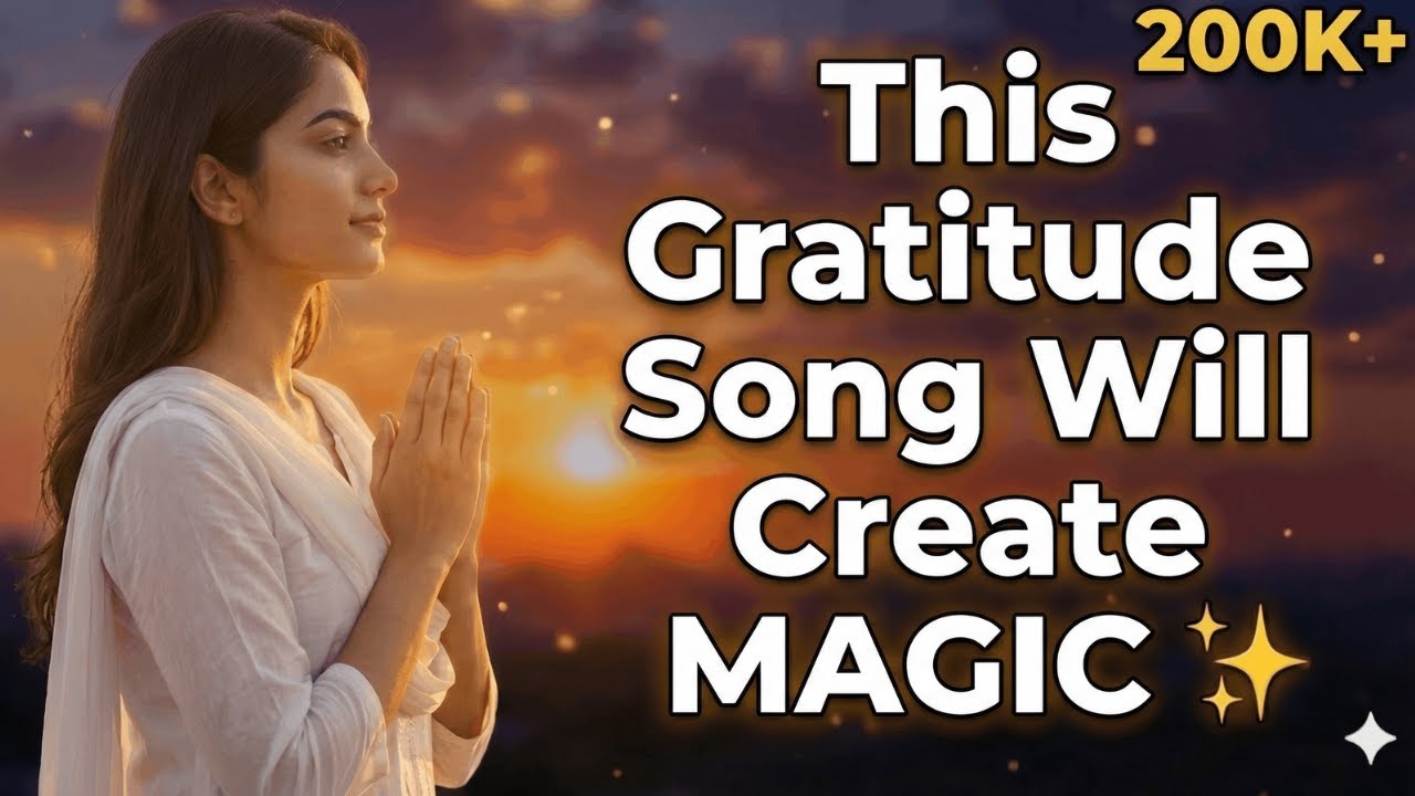 Morning Gratitude Song | Powerful Thank You Affirmations in Hindi | Daily Positive Energy