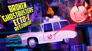 Facebook Marketplace Broken Ecto-1 needs some TLC! Kenner Ghostbusters Car restoration.