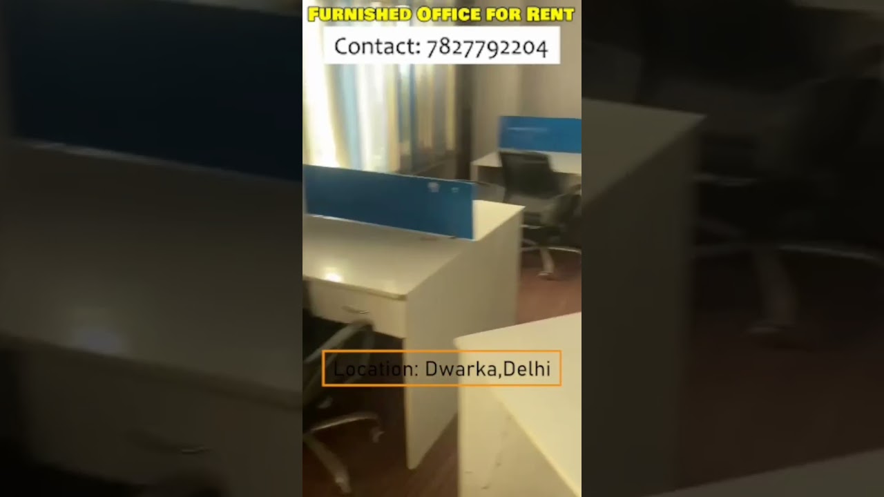 very spacious furnished office in Dwarka sector 12