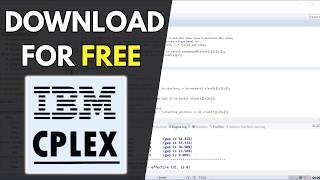 How to Download and Install IBM ILOG CPLEX Optimization Studio (Complete Tutorial)