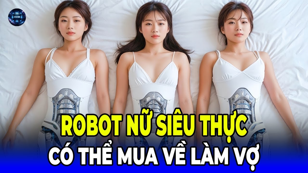 Đáng Báo Động Chào Đón Robot Nữ Làm Vợ Mới Khiến Thế Giới Sốc Nặng