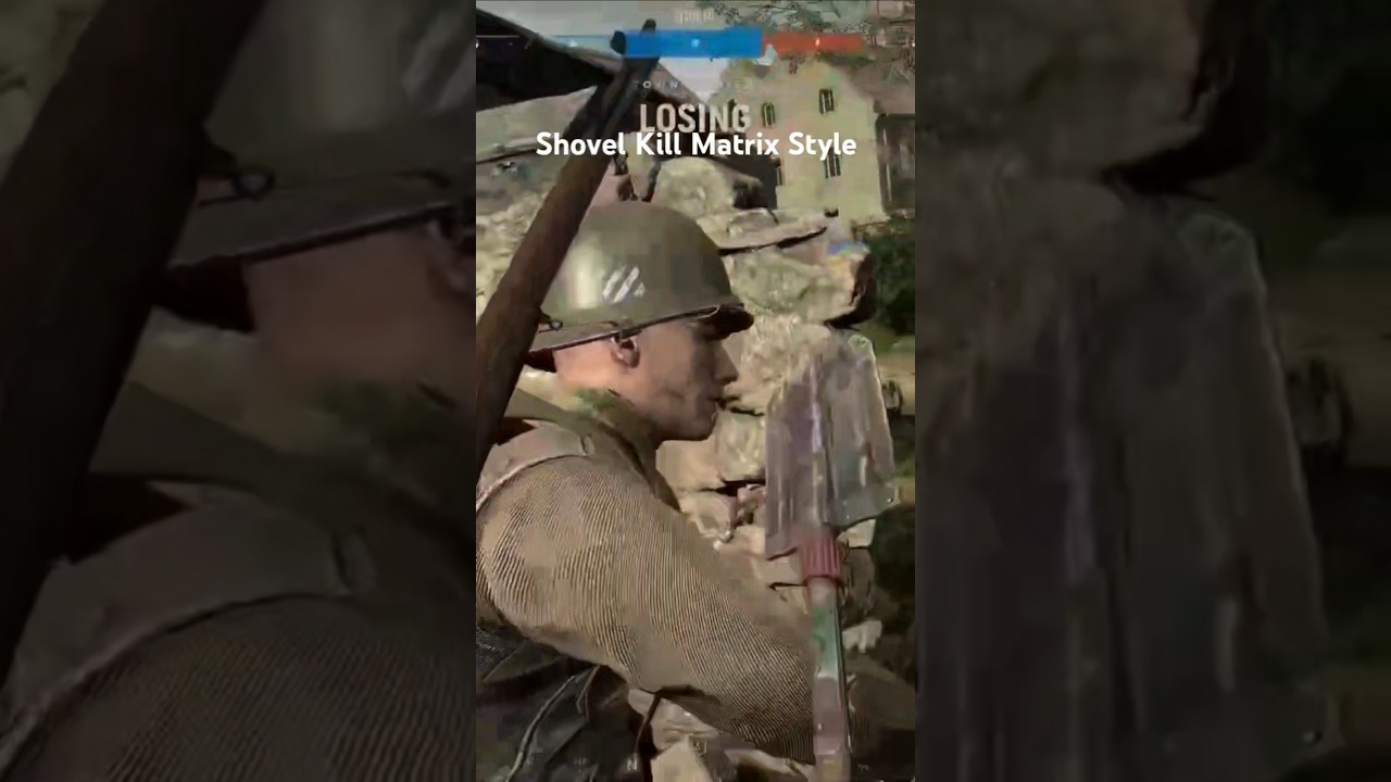 Hell Let Loose - Shovel Kill Matrix Style 