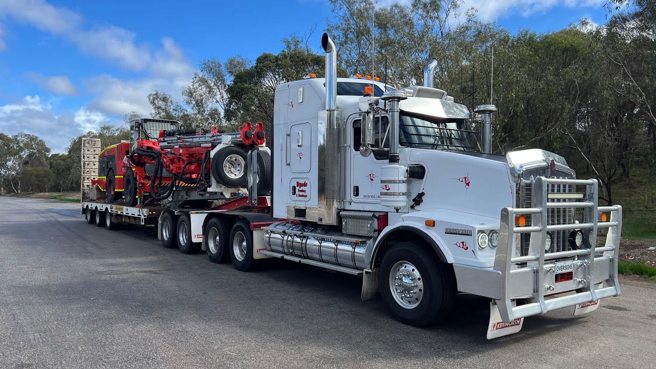 Driving across Australia. 