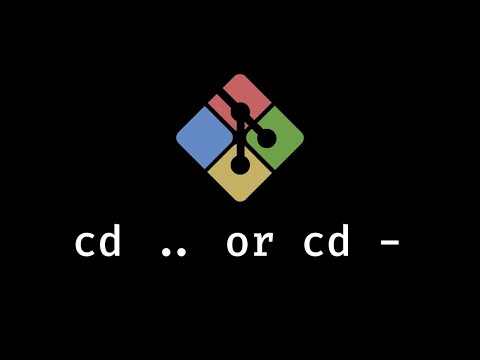 Introduction to gitbash | cd .. and cd - #08