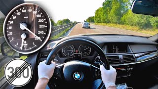 260 kmh!! BMW E70 X5 xDrive 30d INFINITAS Stage 2 314 HP 680 NM NO LIMIT TOP SPEED AUTOBAHN GERMANY by No Limit Autobahn 205,453 views 4 years ago 6 minutes, 43 seconds