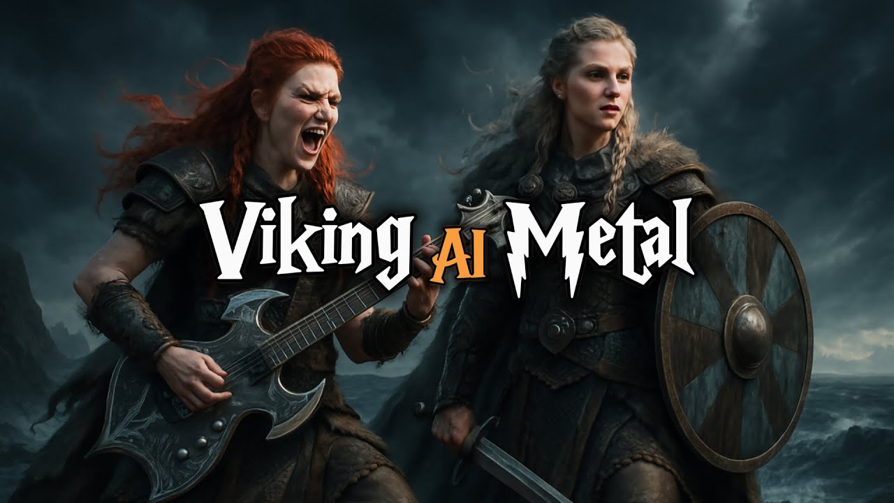 VIKING METAL AI – RAGNAROK’S FURY AI VIKING METAL SAGA