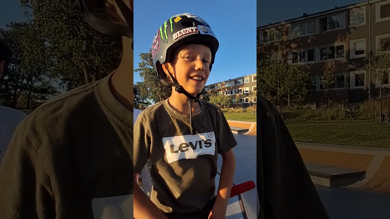 Prøver skaterbanen I Heimdalsparken 82 a