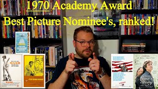 1970 Academy Award Best Picture Nominees, Ranked!