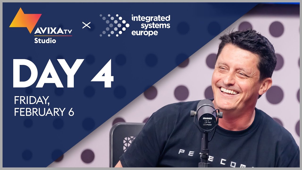 AVIXA TV at ISE 2026 Live: Podcast Day - YouTube